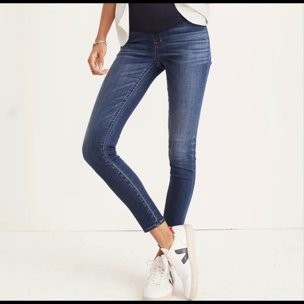 Madewell Maternity Skinny Jean Over The Belly 30